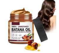 Aceite de Batana para el Cabello, crema para el crecimiento del cabello más grueso y más completo, Elimina las puntas Abiertas, Restaura el Cabello y el Cuero Cabelludo Dañados-120ml