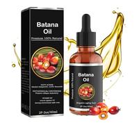 Aceite de Batana para el crecimiento del cabello,natural el cuero cabelludo y desintoxica para un cabello fuerte y saludable, 60 ml, 100% puro y natural