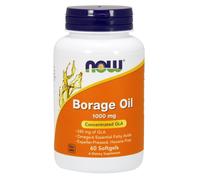 Aceite de borraja 1000 mg 60 cápsulas blandas Now Foods