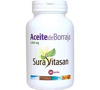 Aceite de Borraja 90 perlas de 1000 mg de Sura Vitasan