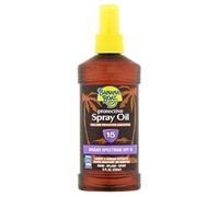 Aceite de bronceado Banana Boat, con protección SPF 15, y aloe vera y extracto de zanahoria; resistente al agua (240 ml)