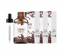 Aceite de café, aceite de café contra las arrugas, suero facial orgánico con aceite de café, aceite esencial de café orgánico natural para la piel, cuerpo, cuidado del cabello, aceites rejuvenecedores