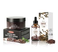 Aceite de Café, Exfoliante de Café, Exfoliante corporal puramente natural | para el cuidado de la piel, aceite de contra las arrugas, aceite esencial de puro para aromaterapia