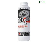IPONE - Aceite de Caja de Cambios Moto - Box 2 - Semisintético a base de Ésteres - Alto Rendimiento - Para cajas de cambios con embrague húmedo - Envase 1 Litro