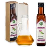 Aceite de Cardo Mariano Verde Siberiano - 250 ml de Semillas Varietales Extra Virgen de las Montañas Doradas de Altái