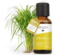 Aceite de citronela, JAVA (Cymbopogon winterianus) | aroma fresco y aromático, aceite esencial de citronela orgánico 100% natural | 30 ml