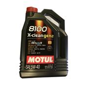 Aceite De Coche Motul 8100 X-Clean Xclean Gen2 5W40 C3 100% Sintético