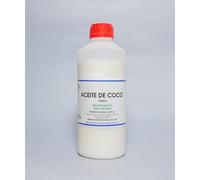 Aceite de Coco Bio Power Natural Life | 100% Orgánico y Natural | Prensado en Frío | Hidratante de Piel y Cabello | Envase de 1 L