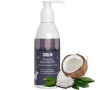 Aceite de Coco Calmante para Perros - Tratamiento Natural de la Ansiedad Canina - Reduce el Estrés, el Miedo al Ruido, la Ansiedad de Viaje & Reactividad - Con Valeriana, Ashwagandha & L-Triptófano
