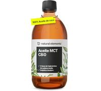 Aceite de coco MCT-C8 500ml - Ideal para dietas keto - Sabor y olor neutro - Ácido caprílico MCT oil C8 puro a base de triglicéridos - Vegano y sin aditivos - Probado en laboratorio en Alemania