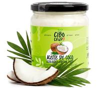 Aceite de Coco Organico - 500 ml. Aceite de Coco Ecologico y Puro Comestible. Aceite de Coco para el Cabello Cuerpo Rostro y Piel. Líquido por encima de 23° Mantecoso por debajo. Organic Coconut Oil.
