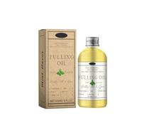 Aceite de Coco Orgánico Puro Reines Bio-Kokosnussöl Zum Ziehen, Sabor Menta, Aceite de Dibujo para Dientes y Encías, Cuidado Bucal Suave y Eficaz 120 ml
