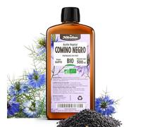 Aceite de Comino Negro Orgánico 500 ml - Nigella sativa - 100% Puro, Natural y Prensado en Frío
