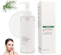Aceite de control de poros, 200 ml de aceite de limpieza de poros, aceite limpiador, eliminación de puntos negros, limpiador facial coreano, aceite limpiador antiporos, limpieza profunda para la cara