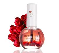 Aceite de cuidado de cutículas con flores secas, aceite de fortalecimiento de uñas con flores, aceites orgánicos y vitamina E, aceite para el cuidado de las uñas para manos tihuanhebing cuidado de