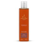 Aceite de ducha de rosas de Aromatherapy Associates. Mezcla calmante de aceites esenciales de geranio rosa y palmarosa para limpiar, nutrir e hid