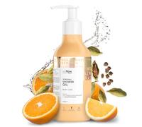 Aceite de Ducha Sensual So!Flow con Naranja Jugosa y Cardamomo, Enriquecido con Aceites Nutritivos de Babassu y Macadamia para una Experiencia de Ducha Revitalizante y Lujosa