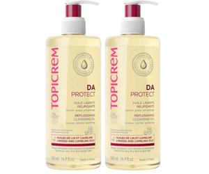Aceite de Ducha Topicrem Da Protect 500 ml (Paquete de 2)