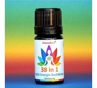 Aceite de energía solar 38 en 1: SOS, rescate de emergencia, noche, escuela, estrés, inquietud, ansiedad, etc. para adultos y niños.
