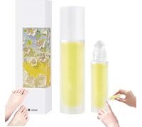 Aceite de esencia de manos y pies de planta triple, aceite esencial para el cuidado de manos y pies, bola rodante hidratante, aceite de esencia calmante y para el cuidado de las manos (1 pieza)