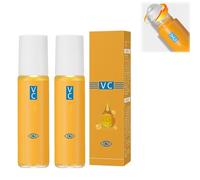 Aceite de esencia de ojos de luteína, aceite de esencia de arrugas de ojos VC, bola de rodillo de aceite de suero de ojos de luteína, antiarrugas que se desvanecen para mejorar las (2Pcs)
