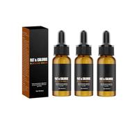 Aceite De Esencia For Esculpir El Cuerpo Primera Calidad: Tratamiento Reafirmante, Tonificante E Hidratante For Adelgazar, Contornear La Piel Y Reducir Acumulación Grasa(3PCS)