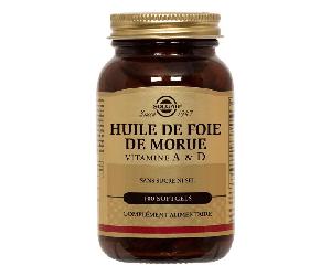 Aceite de hgado de bacalao 100 cpsulas de Solgar