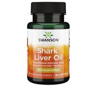 Aceite de hígado de tiburón, 550mg - 60 cápsulas blandas