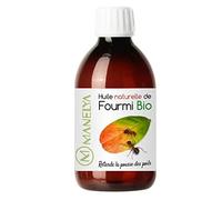 Aceite de hormiga de 250 ml, Manelya, contra el crecimiento del pelo, retardante de crecimiento vegano, 100% biológico y natural, formato económico