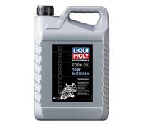 Aceite de horquilla/amortiguador liqui moly 100% sintetico 10w medium-garrafa 5l
