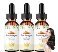 Aceite de incienso para la piel, aceite de incienso natural, aceites faciales para mujeres, antienvejecimiento, autocuidado, piel, cara, cabello, masaje y relajación. (3 unidades)