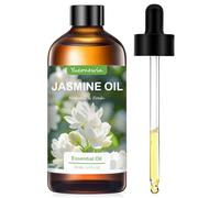 Aceite de Jazmín 100 ml, aceites esenciales puros de Jazmín para difusor, aceite aromático para masajes, bricolaje, fabricación de jabón, velas, baño, regalos para mujeres de Navidad