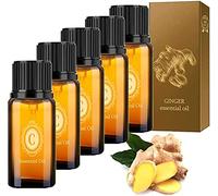 Aceite de jengibre para drenaje del vientre, aceite de jengibre de drenaje Natural puro, aceites de masaje corporal de aceite esencial de jengibre orgánico, aceite adelgazante para el ombligo
