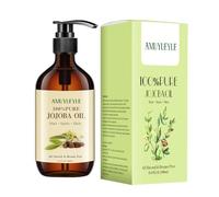 Aceite de jojoba 100% orgánico para piel y cabello, 1000 ml