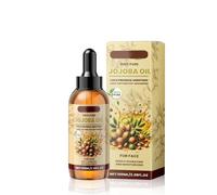 Aceite de Jojoba Bio 100ml, 100% Orgánico, Natural Prensado en Frío, Puro Ecologico para Rostro, Cuerpo, Cabello, Barba, Uñas para una Piel Sana, Sin Crueldad