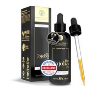 Aceite de jojoba orgánico, 100 ml, 100% puro orgánico, natural y prensado en frío, regula el sebo, antiespinillas, calmante y rico en ceramidas para cara, cuerpo y cabello • Vegano, origen España