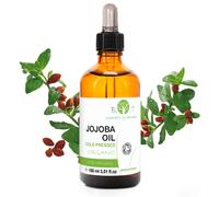 Aceite de Jojoba Puro 100% BIO Orgánico Prensado en Frio Natural Vegano Hidratante para Cabello, Cara, Cuticulas, Cuerpo y Uñas Jojoba Oil Sin Hexano- B.O.T Cosmetic & Wellness
