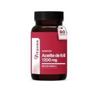 Aceite De Kril - 1200 mg + Omega 3 EPA DHA + Astaxantina - 1 Mes | Rico En Omega 3 En Sinergia Con Astaxantina Natural - Alto Contenido De Fosfolípidos (480 mg) - 60 Cápsulas - Vitavea