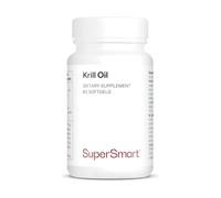 Aceite de Krill - Favorece una Presión Arterial Normal - SuperSmart | Naturalmente Rico en Omega-3 (EPA y DHA), Antioxidantes y Fosfolípidos