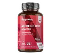 Aceite de Krill Omega 3 del Antártico 1200mg, 180 Cápsulas Blandas, 3 Meses | Fuente de Omega 3 de Krill (DHA y EPA) - Astaxantina Natural y Fosfolípidos Marinos, Alternativa al Aceite de Pescado