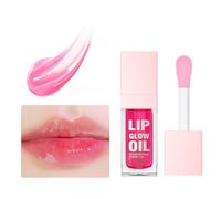 Aceite de labios para hidratar y reparar labios secos, lápiz labial hidratante, bálsamo labial de moda, brillo labial nutritivo para mujeres, acabado de labios brillante