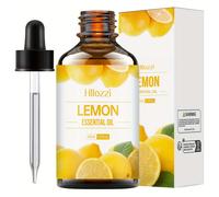 Aceite de Limón, 30 ml/1.0 Fl Oz ml/0. Oz, Aceite Hidratante Sin Alcohol para el Cuidado Facial y Corporal, Adecuado para Masaje, Cuidado de la Piel y Cuidado Corporal, para Todo Tipo de Piel