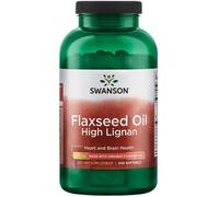 Aceite de linaza con alto contenido en lignanos - 200 cápsulas blandas