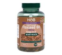 Aceite de Linaza Prensado en Frío de Alta Potencia, 2000mg - 120 cápsulas vegetales