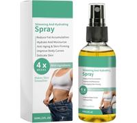 Aceite de Masaje de Jengibre en Spray, Bruma Reafirmante Intensiva para Abdomen, Extractos Naturales, Hidratante y Nutritiva, Consigue una Piel Adelgazante, Suave y Radiante