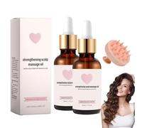 Aceite De Masaje Fortalecedor Del Cuero Cabelludo Beauty, Aceite Capilar Beauty, Aceite Capilar Beauty Para Mujer, Nutritivo Y Voluminizador (2pcs)