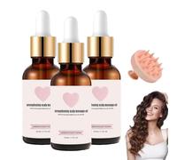 Aceite De Masaje Fortalecedor Del Cuero Cabelludo Beauty, Aceite Capilar Beauty, Aceite Capilar Beauty Para Mujer, Nutritivo Y Voluminizador (3pcs)