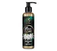 Aceite de Masaje Monoi de Tahiti 200 ml - Cuidado Corporal con Aceite de Coco - Extracto de Flor de Gardenia - Aceite de Monoi de Tahiti - para el Cuidado de la Piel - Cuidado del Cuerpo