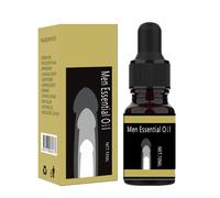 Aceite de masaje potente para penes grandes masculinos, aceite de masaje para erecciones duraderas, aumento de grosor y retardo para agrandar el pene más rápido y aumentar la potencia (10ML,1PC)