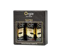 Set de Aceites de Masaje Tántrico en Mini Tamaño - Tantric Mini Size Collection | 3 Aromas Sensuales: Love Ritual, Divine Nectar y Celestial Scent | Hidratación y Efecto Brillante | 3x30ml